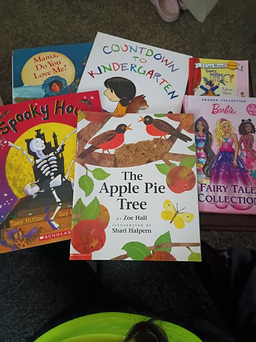 6 Young Kids Books, Like New